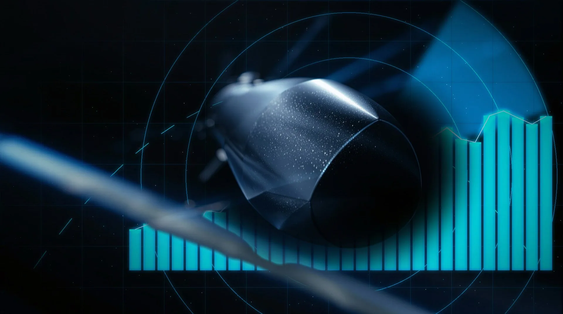 A General Hypersonics dart amid market telemetry and radar