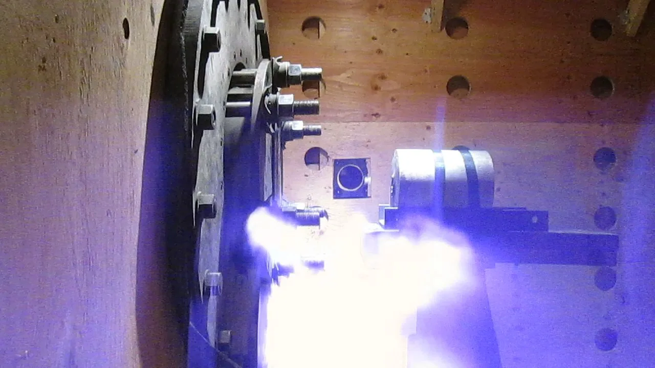 The ram accelerator firing
