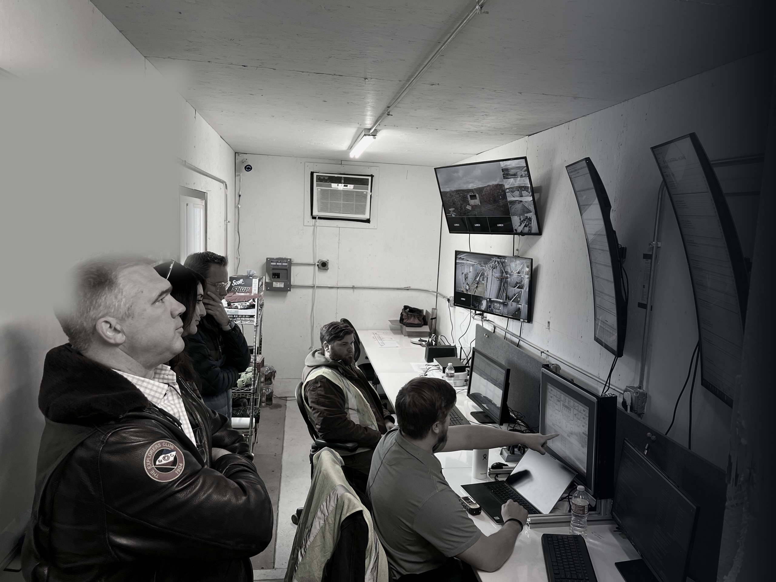 General Hypersonics test team monitoring a live launch from mission control
