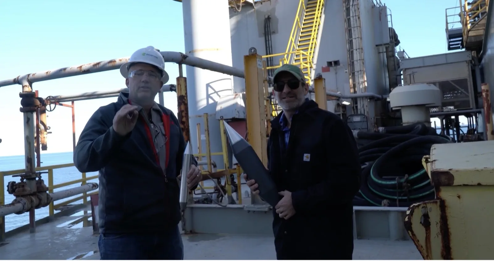 Field test hardware on the rig